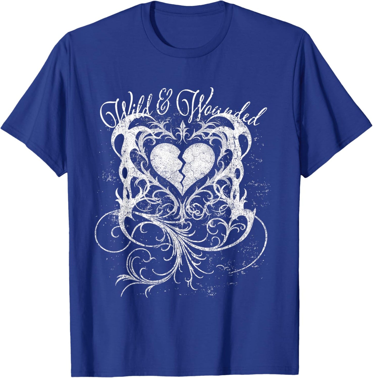 Grunge Goth Y2k Vintage Graphic Gothic Dark Romance Emo Sad T-Shirt - T-Shirt | Royal