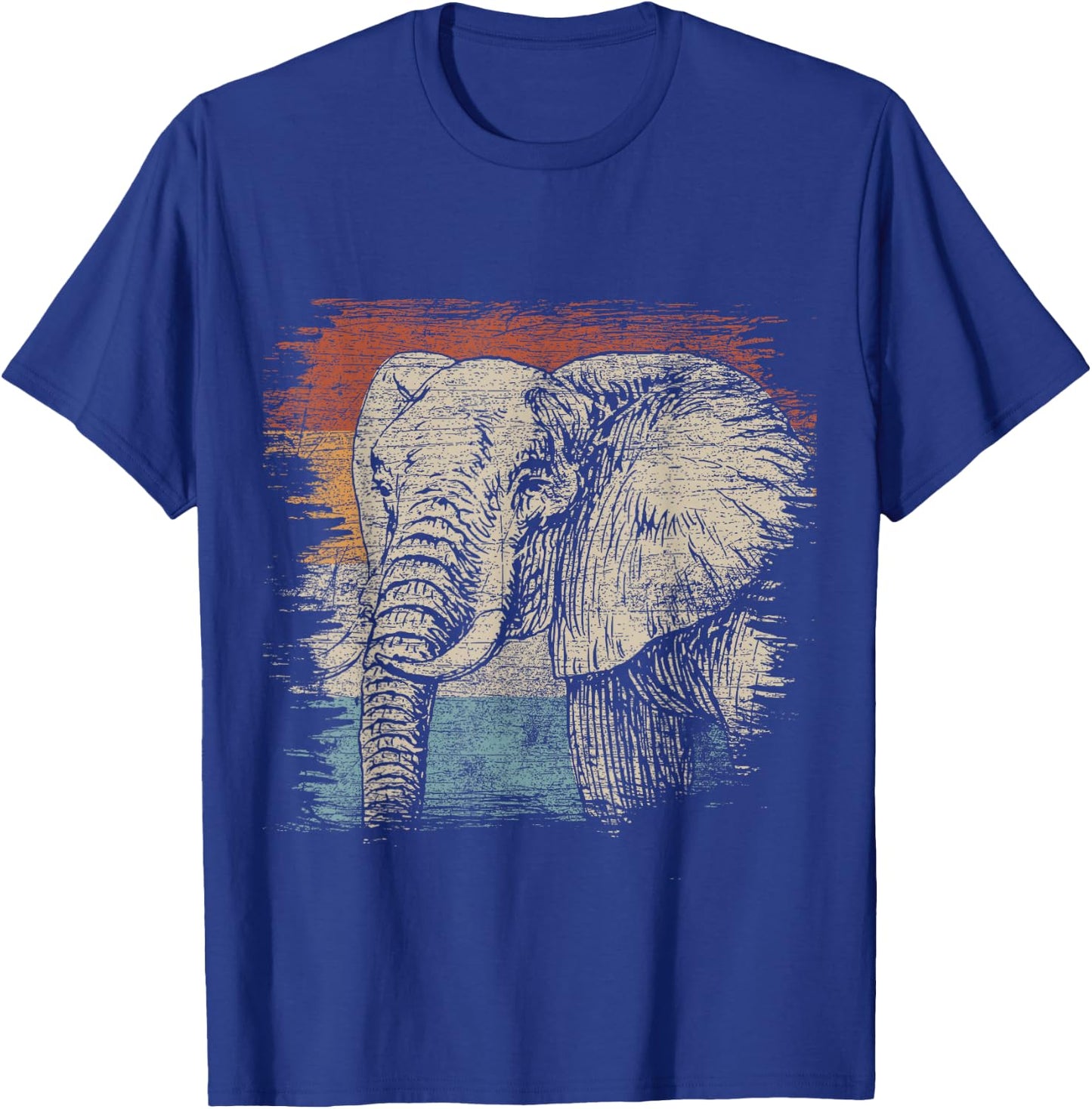 African Animal Lover Gift Elephant T-Shirt - T-Shirt | Royal