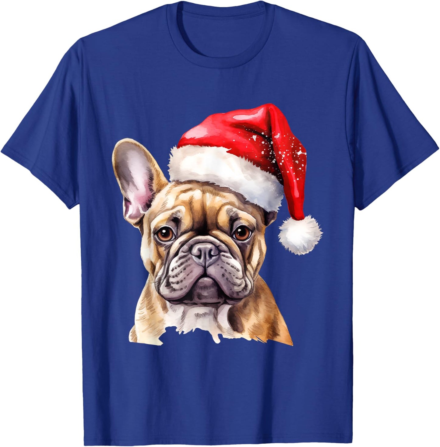 French Bulldog Christmas Dog T-Shirt - T-Shirt | Royal