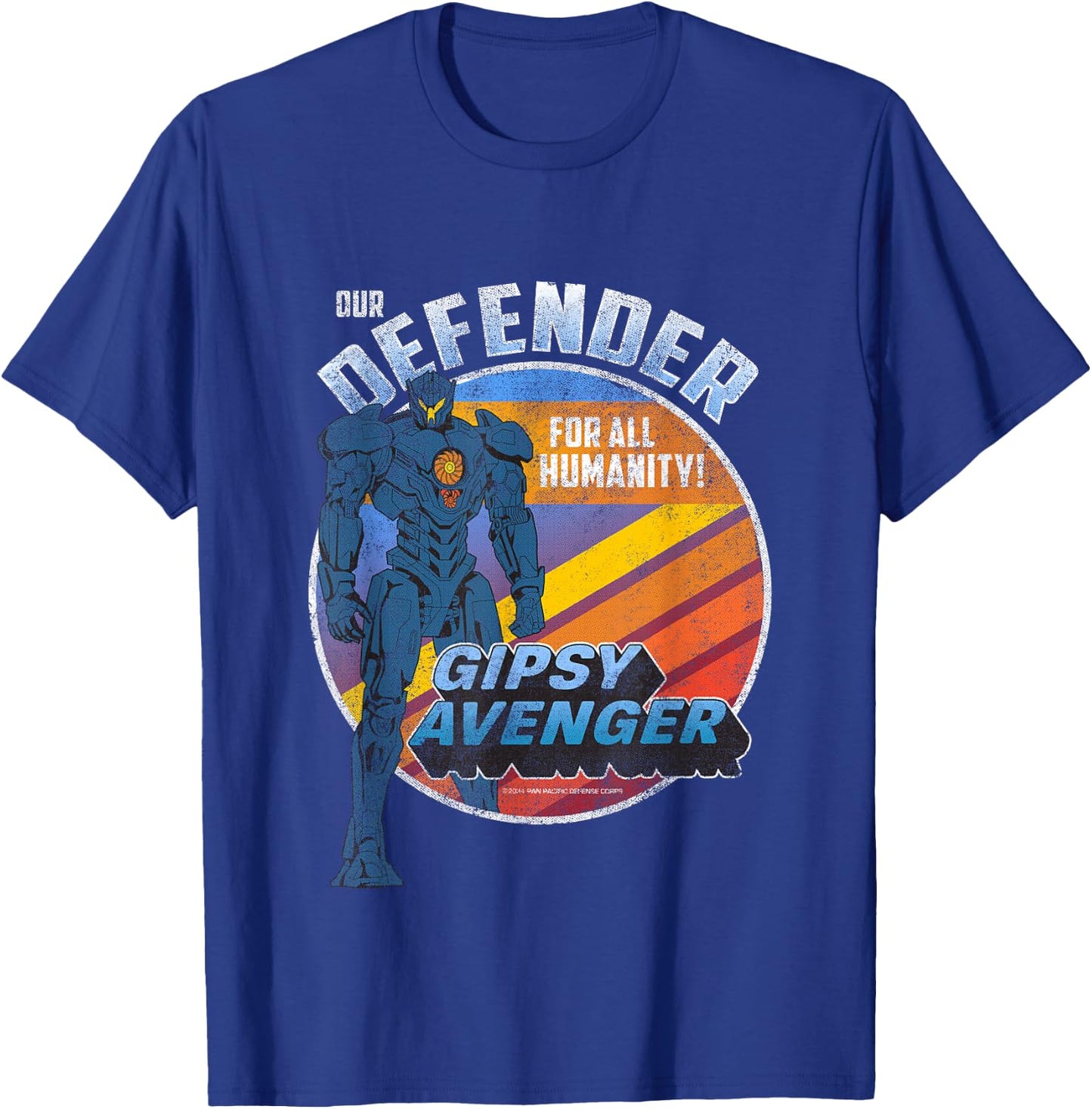 Gipsy Avenger Retro T-Shirt - T-Shirt | Royal