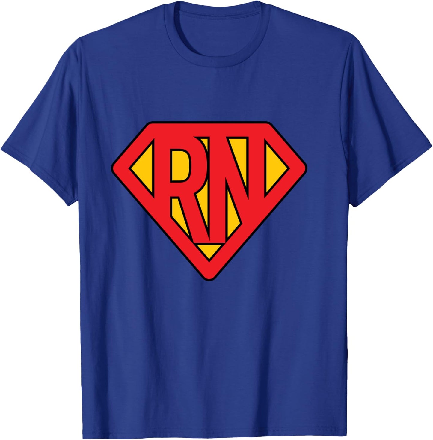 Super Nurse RN superhero Registered Nurse Hero T-Shirt - T-Shirt | Royal