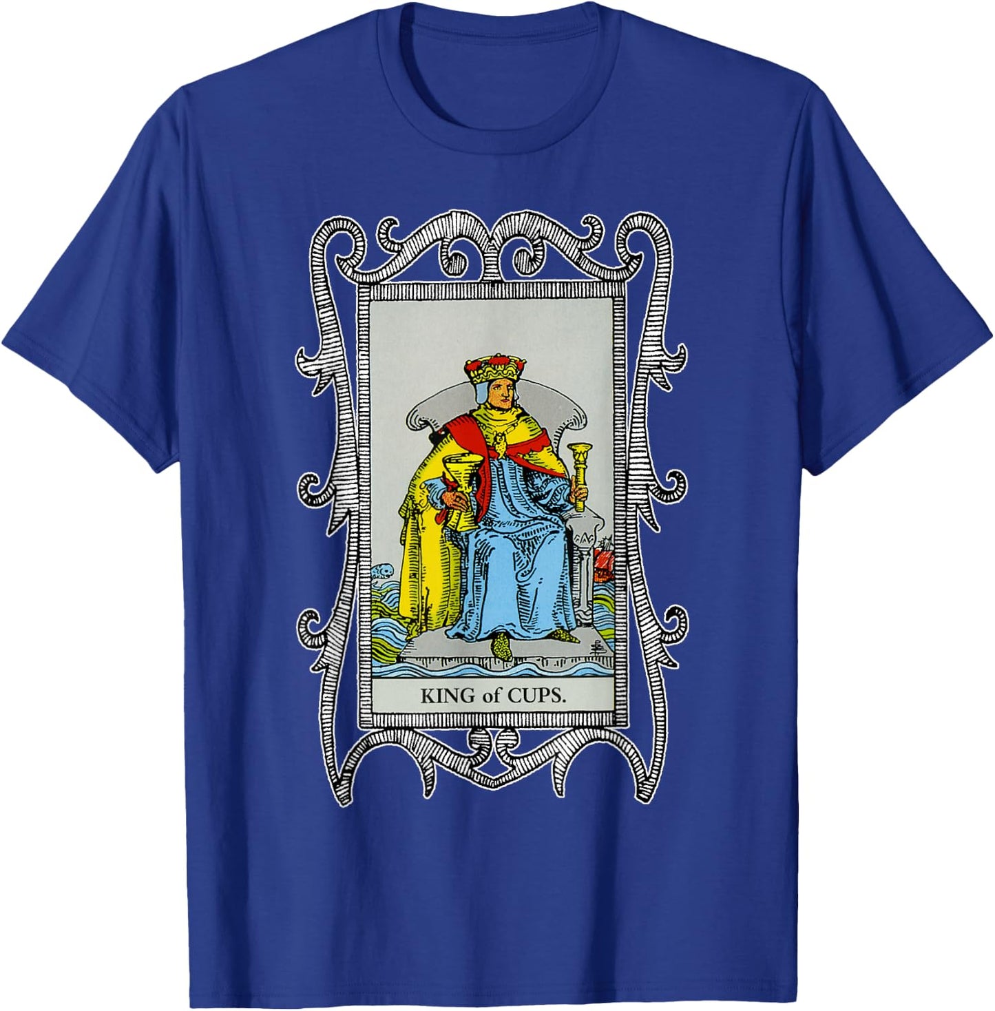 King of Cups Tarot T-Shirt - T-Shirt | Royal