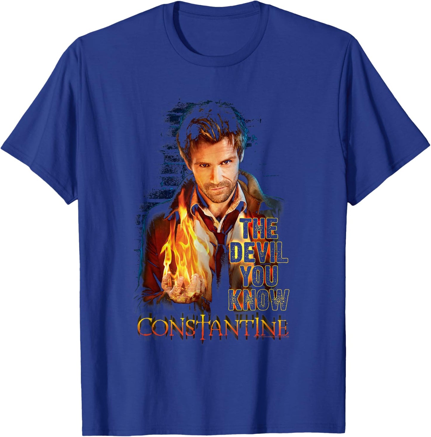 Constantine Devil You Know T-Shirt - T-Shirt | Royal