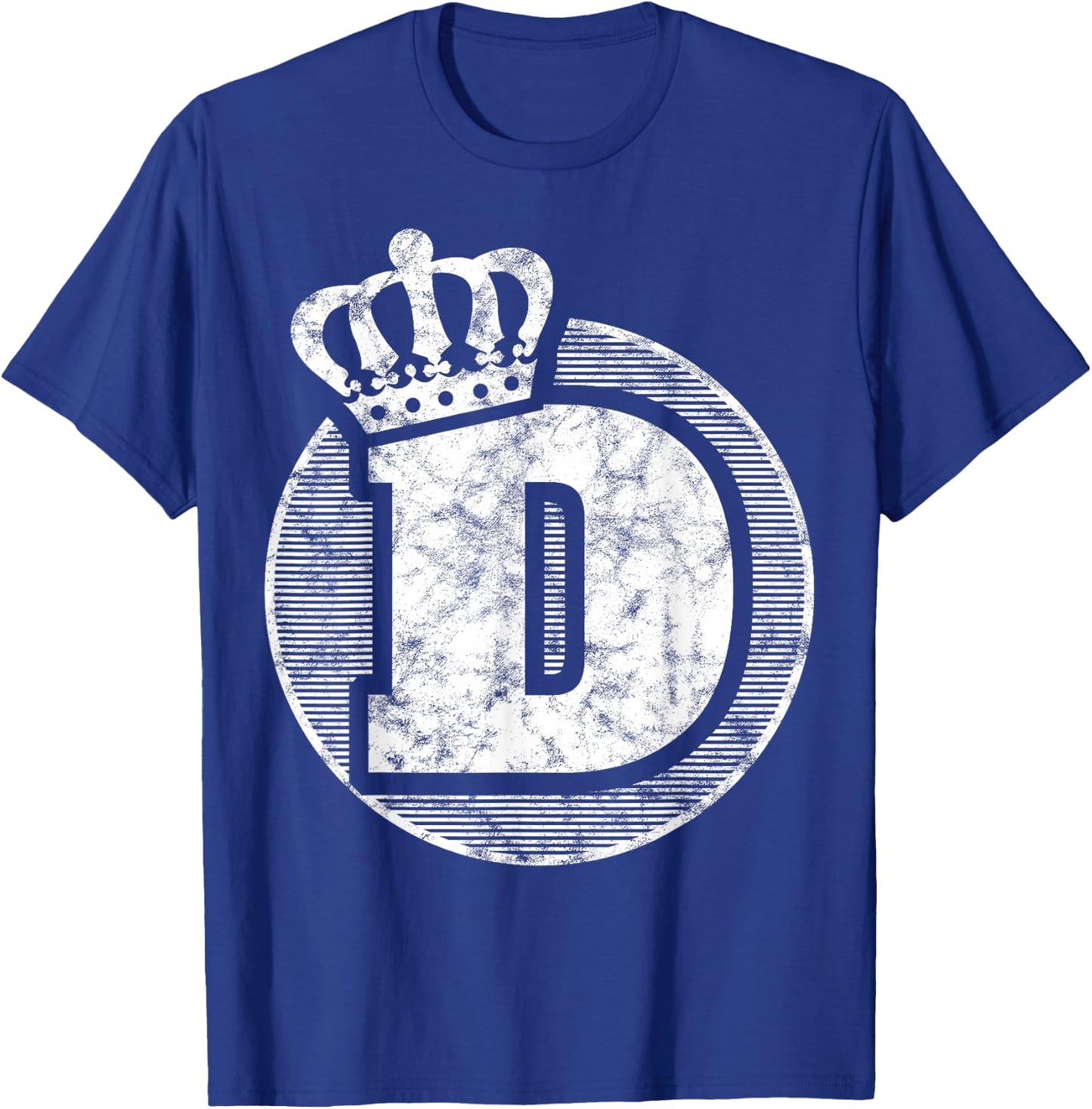 Cool ABC Name Shirt Letter D Character D Case Alphabetical D T-Shirt - T-Shirt | Royal