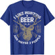 I Like Hunting & Beer And Maybe 3 People T shirt Men Hunter T-Shirt - T-Shirt | Royal