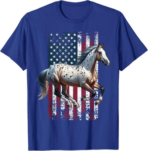 American Appaloosa US Appaloosa T-Shirt - T-Shirt | Royal