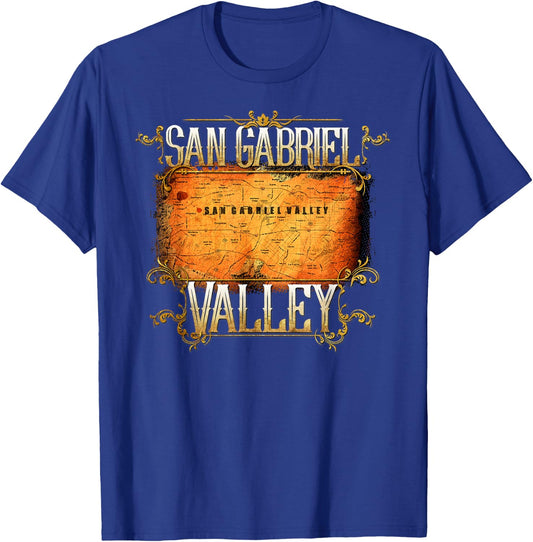 "SGV Shirt" San Gabriel Valley California Lover T-Shirt - T-Shirt | Royal