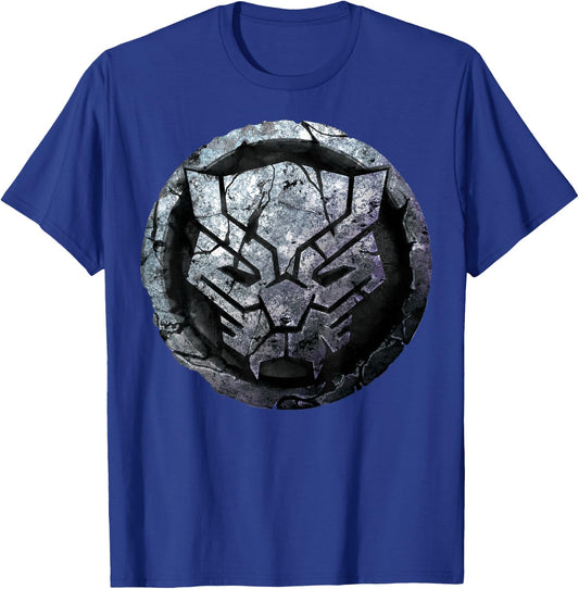 Marvel Black Panther Stone Symbol Graphic T-Shirt - T-Shirt | Royal