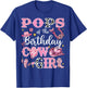 Pops Of The Birthday Cow-Girl Rodeo Pops Bday Party T-Shirt - T-Shirt | Royal