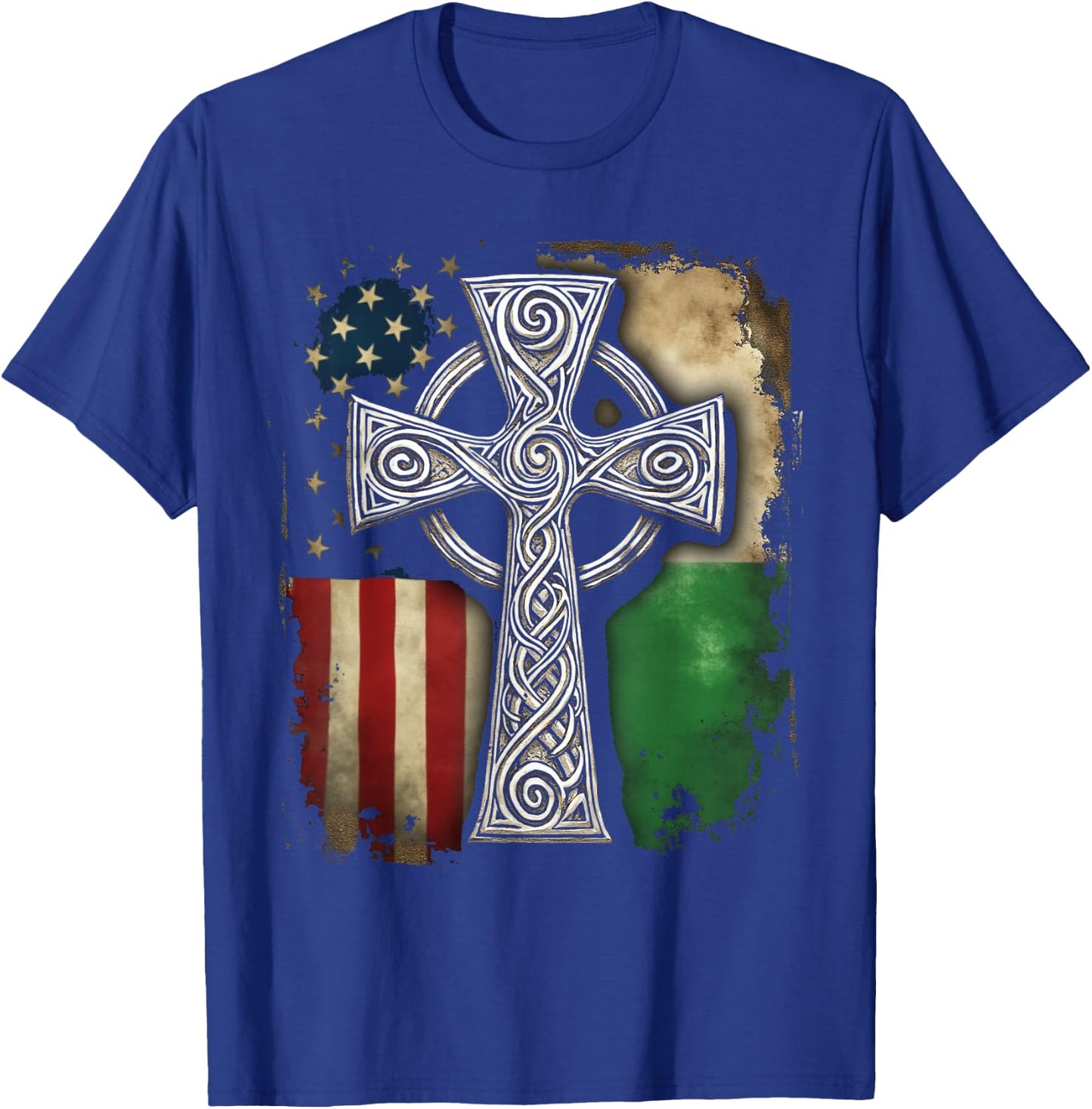 Celtic Cross T-Shirt - T-Shirt | Royal
