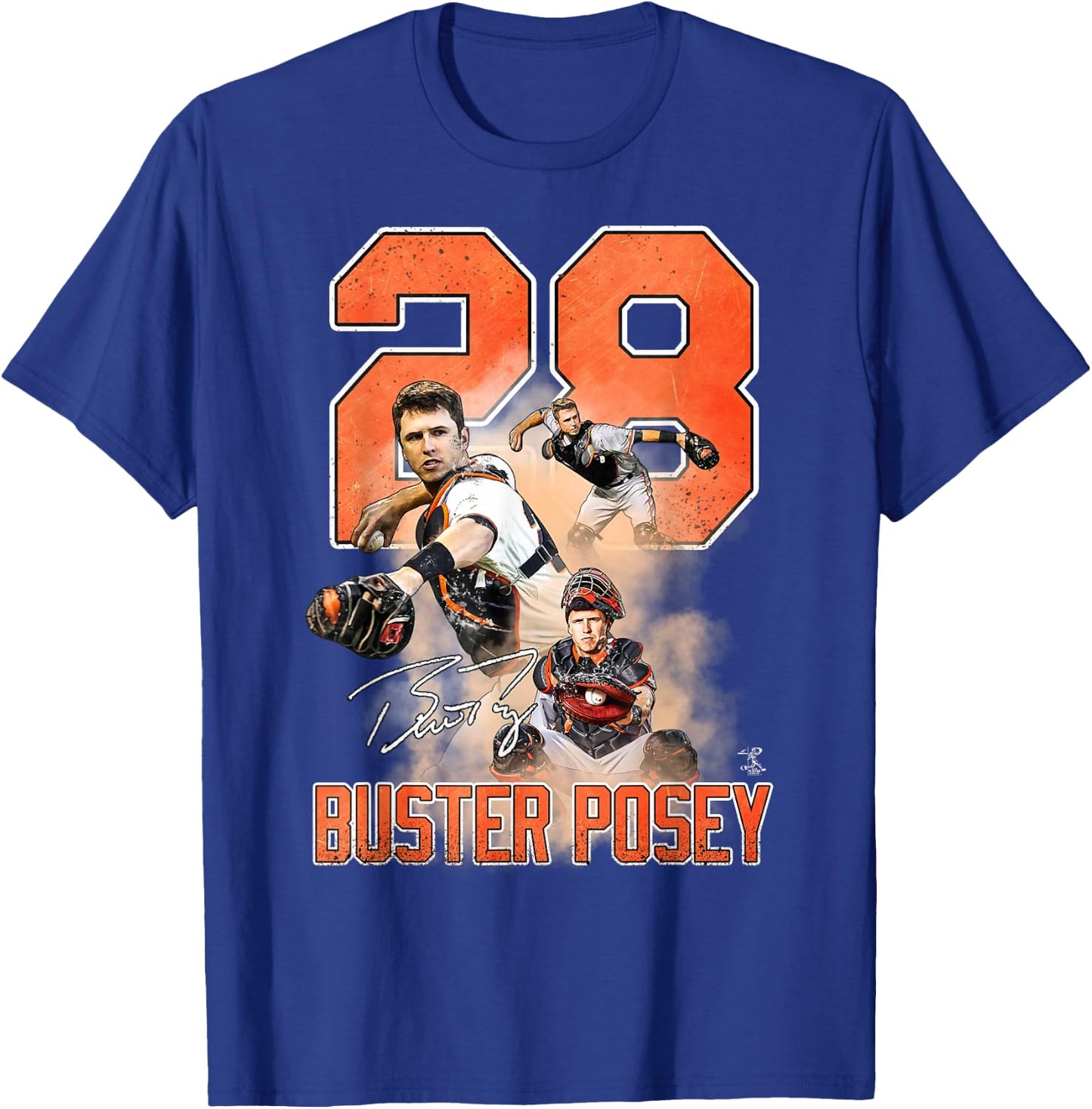 Buster Posey - Apparel T-Shirt - T-Shirt | Royal