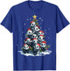 Funny Panda Christmas Tree Xmas Panda Lover Kids Boys Girls T-Shirt - T-Shirt | Royal