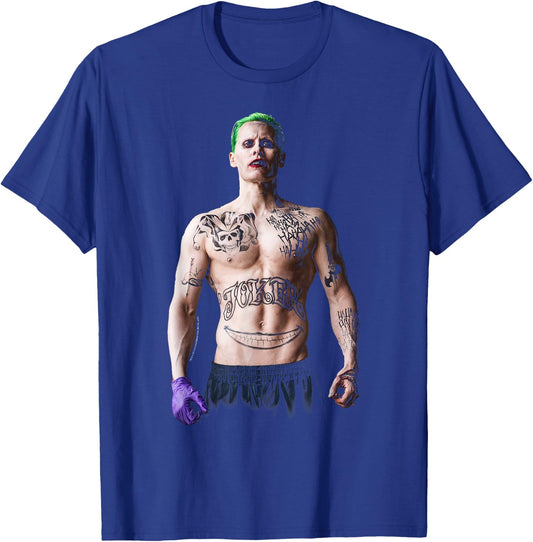 Suicide Squad Joker Stance Black T-Shirt - T-Shirt | Royal