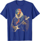 4th of July Patriotic Eagle Guitar 1776 2026 T-Shirt - T-Shirt | Royal
