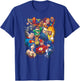 DC Comics Justice League -Adults Kids T-Shirt - T-Shirt | Royal