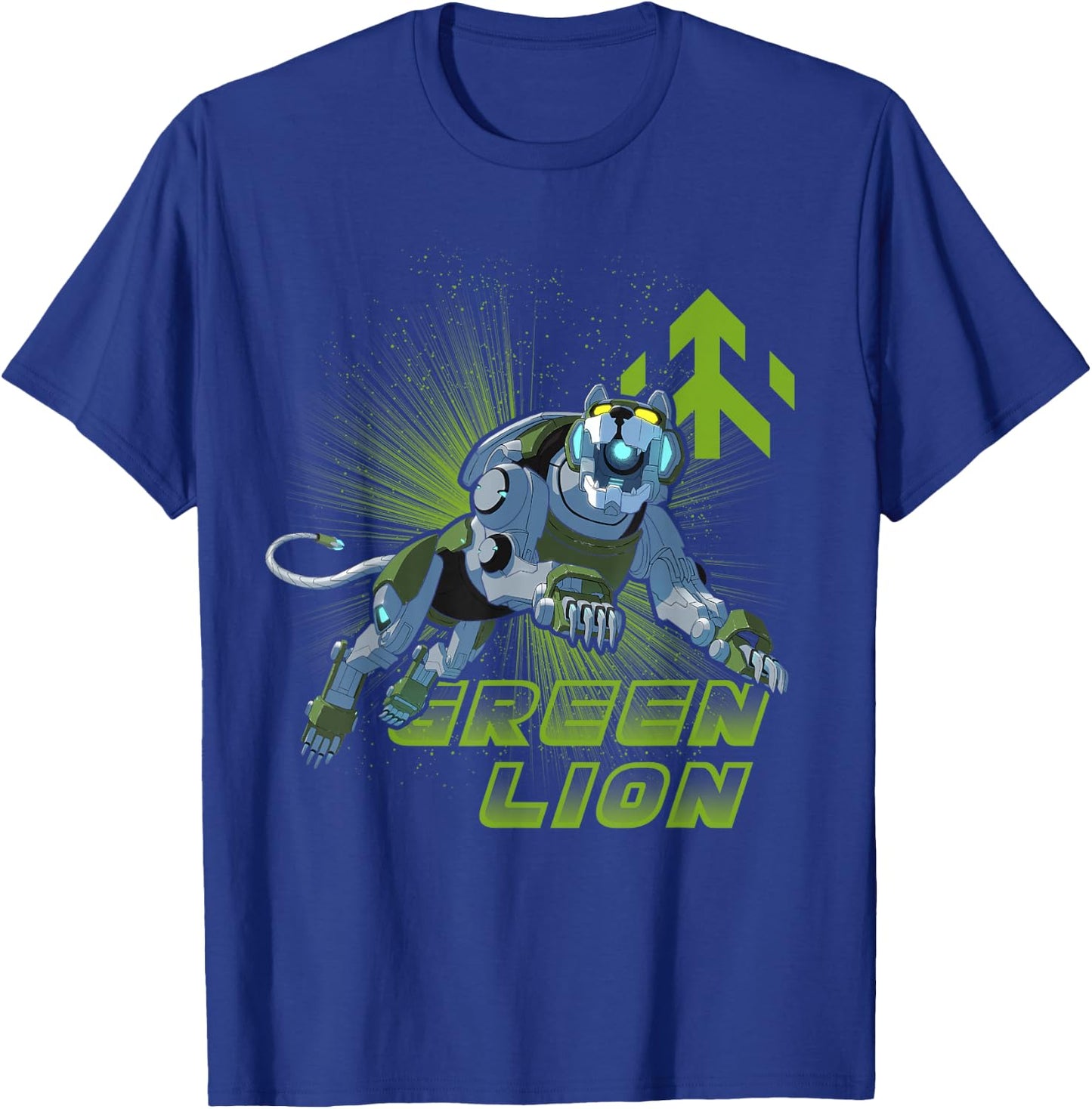 Legendary Defender Green Lion Logo Graphic T-Shirt - T-Shirt | Royal