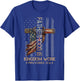 Fatherhood is Kingdom Work Christian Dad Men Father's Day T-Shirt - T-Shirt | Royal