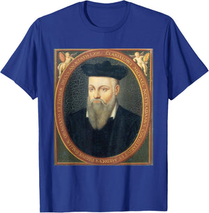Nostradamus Nostradamus Seer Predictions T-Shirt - T-Shirt | Royal