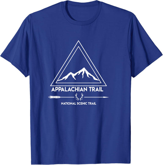Appalachian Trail Vintage Retro Shirt Eastern United States T-Shirt - T-Shirt | Royal
