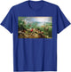 Landscape with the Fall of Icarus, Fine Art Print Graphic T-Shirt - T-Shirt | Royal