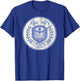 Disney Pixar Monsters University MU Vintage Emblem Logo T-Shirt - T-Shirt | Royal