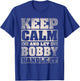 Bobby Name Shirt Personalized Bobby First Name T-Shirt - T-Shirt | Royal