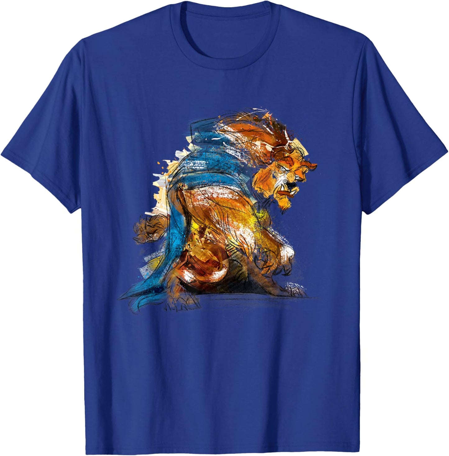 Disney Beauty and the Beast Men's T-Shirt - T-Shirt | Royal