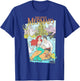 Disney The Little Mermaid Vintage Retro Movie Cover Graphic T-Shirt - T-Shirt | Royal