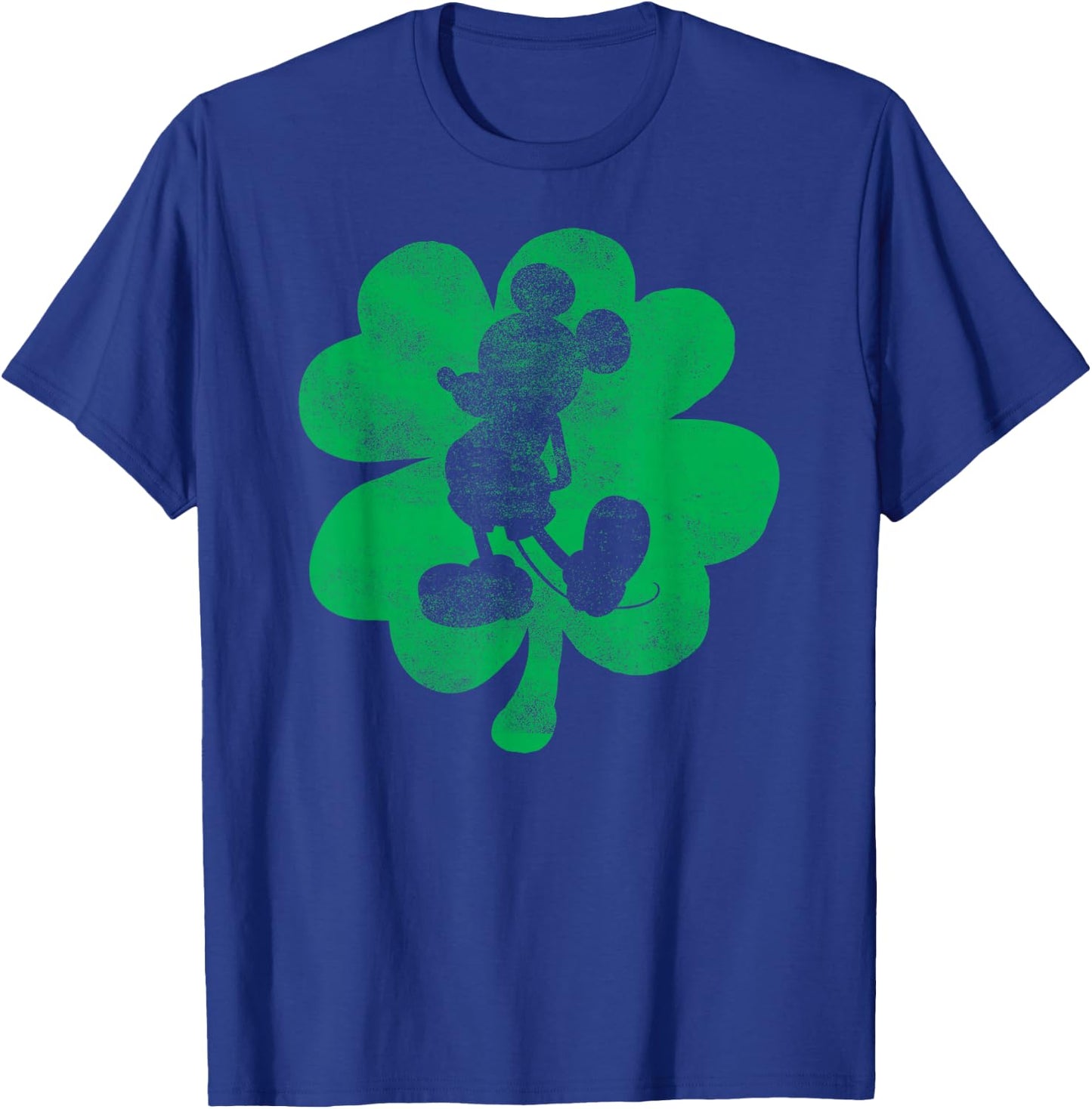Disney - Mickey Mouse Shamrock St. Patrick's T-Shirt - T-Shirt | Royal