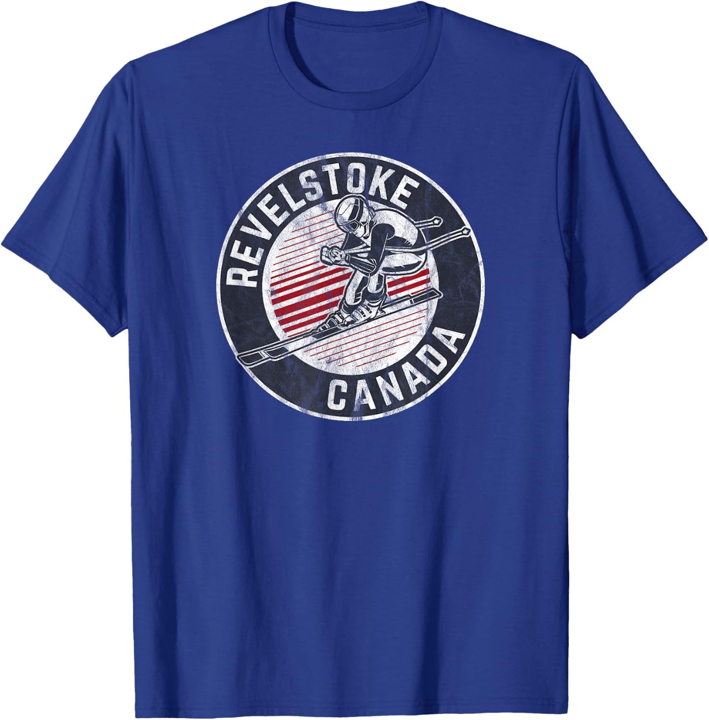 Revelstoke Canada Ski T-Shirt - T-Shirt | Royal