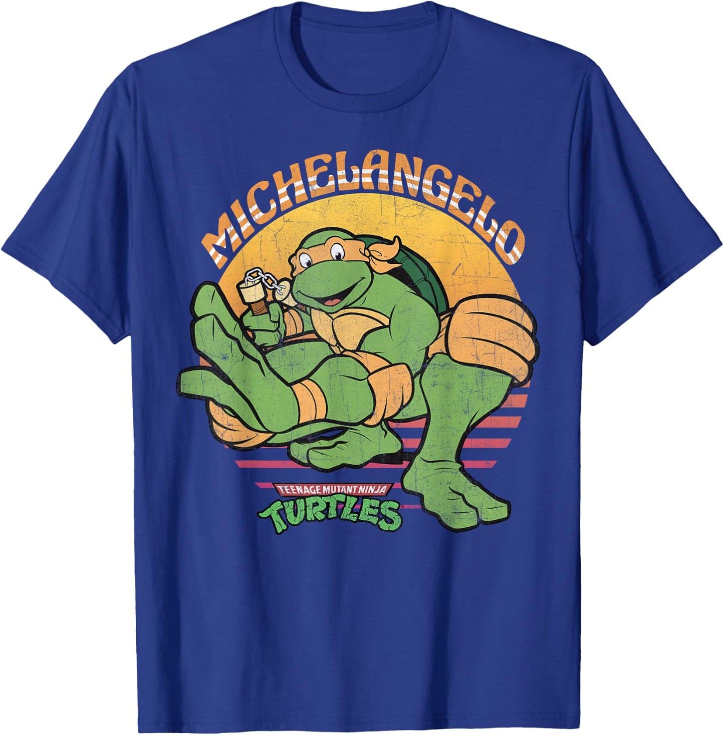 Teenage Mutant Ninja Turtles Michelangelo Sun -Shirt T-Shirt - T-Shirt | Royal