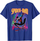Marvel Into The Spider-Verse Neon Skyline T-Shirt - T-Shirt | Royal