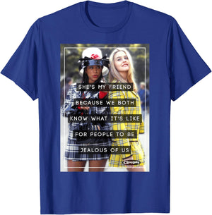 Clueless Cher & Dionne She's My Friend Graphic T-Shirt - T-Shirt | Royal