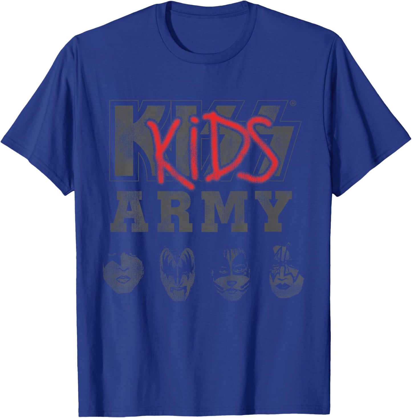 Kids KISS - KIDS Army T-Shirt - T-Shirt | Royal