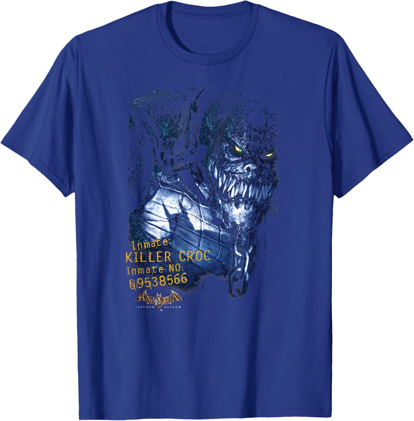 Batman: Arkham Asylum Killer Croc T Shirt T-Shirt - T-Shirt | Royal