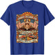 United States 1776 2026 Flower Power Roadtrip Design T-Shirt - T-Shirt | Royal
