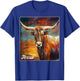 Longhorn Cow Shirts - Longhorn Cattle Gifts - Texas Cattle T-Shirt - T-Shirt | Royal