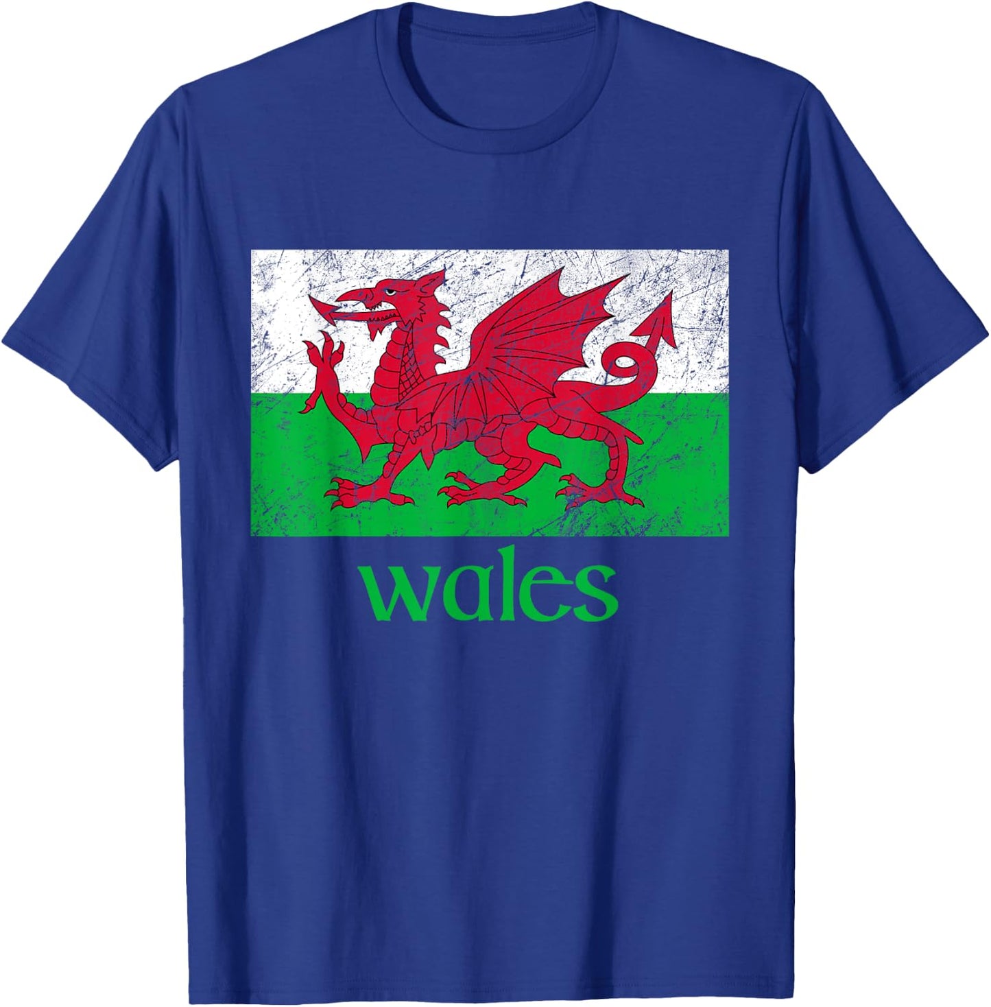 Dragon of Wales Flag Welsh Cymru Flags Medieval T-Shirt - T-Shirt | Royal