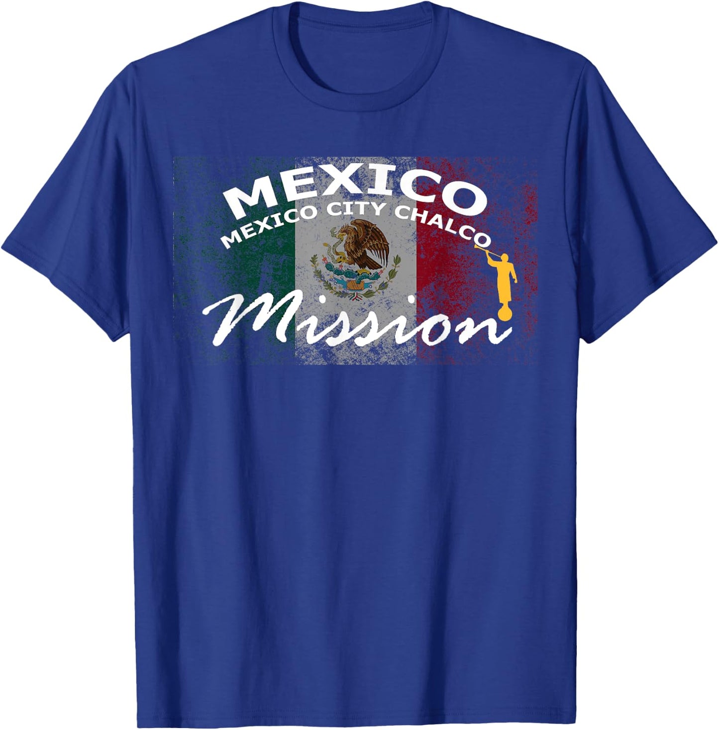 Mexico City Chalco Mormon LDS Mission Missionary Gift T-Shirt - T-Shirt | Royal
