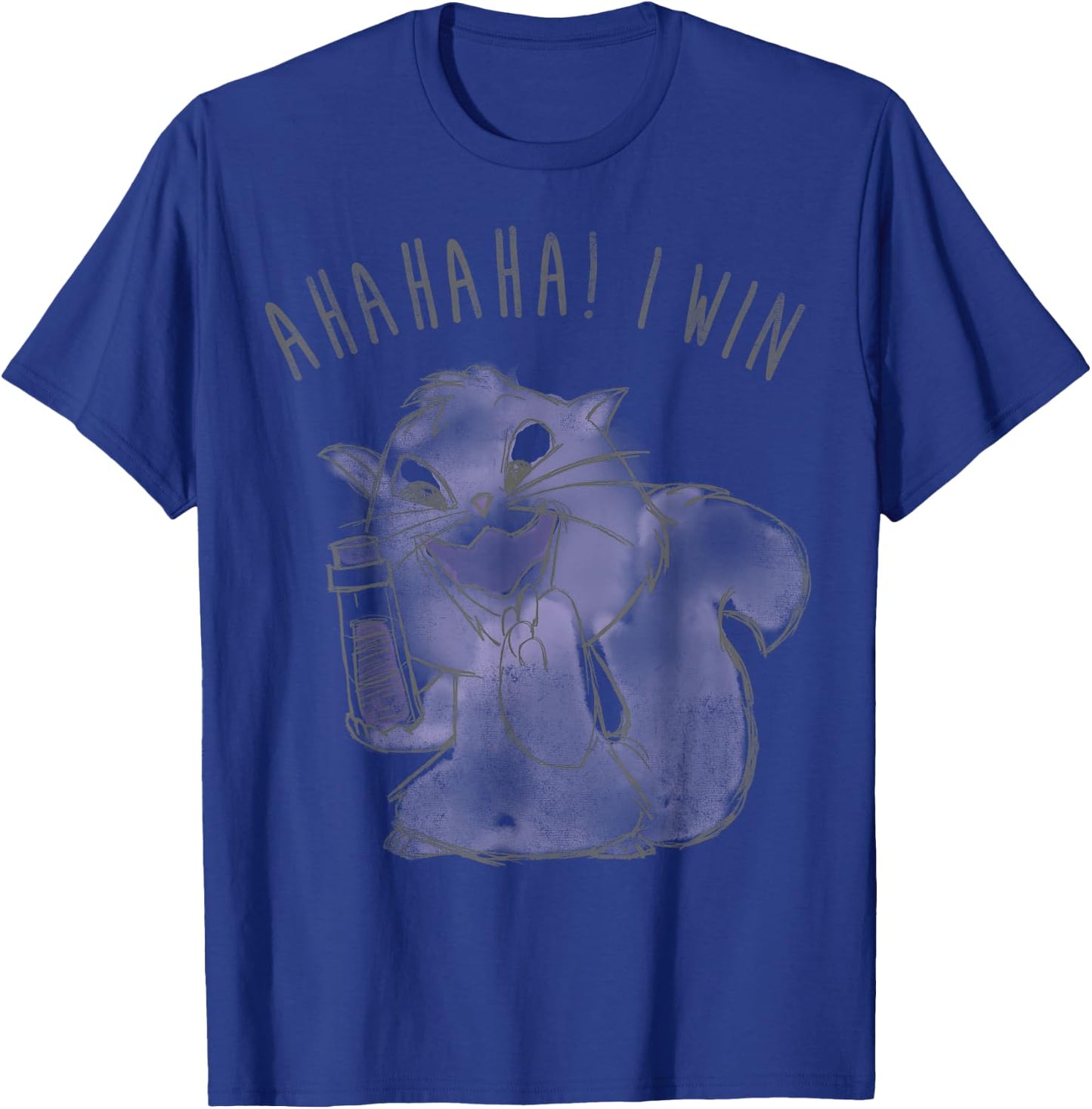 Disney Emperor's New Groove Yzma Cat Ahaha I Win T-Shirt - T-Shirt | Royal