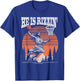 Funny Retro He Is Rizzin Christian Easter Playing Basketball T-Shirt - T-Shirt | Royal