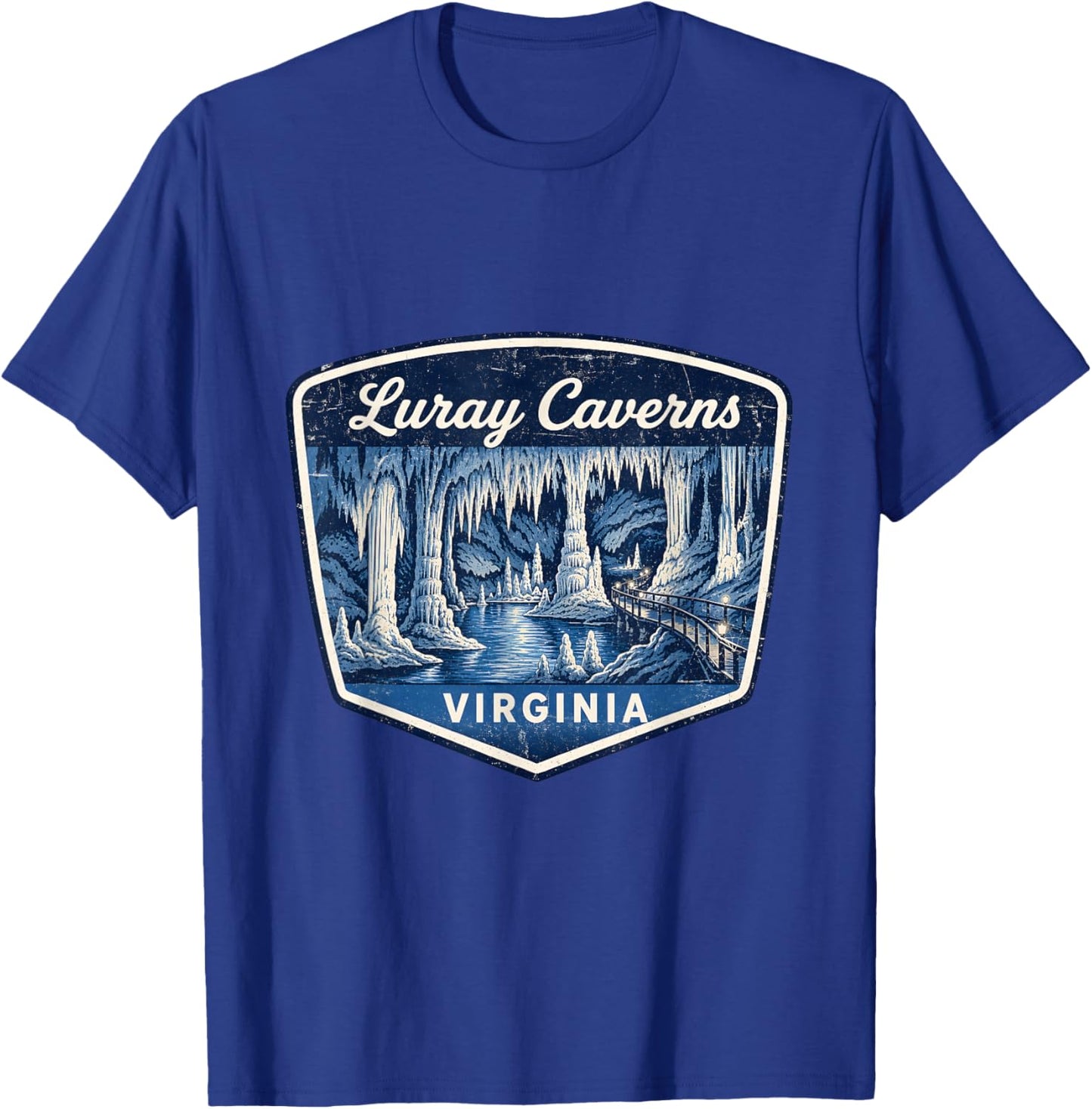 Luray Caverns Virginia Cave Tour Natural Wonder Travel T-Shirt - T-Shirt | Royal