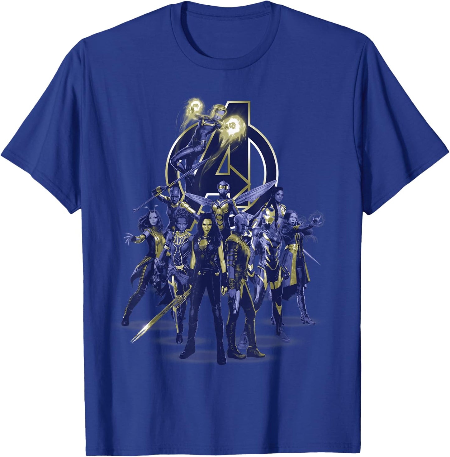 Marvel Avengers: Endgame Female Super Heroes T-Shirt - T-Shirt | Royal
