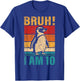 10 Year Old Birthday Penguin Bruh It's My 10th Birthday T-Shirt - T-Shirt | Royal