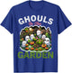 Ghouls in the Garden Spooky Halloween Ghost Gardening T-Shirt - T-Shirt | Royal