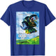 Disney Pixar A Bug's Life Flying Bugs Poster T-Shirt - T-Shirt | Royal