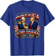 250 Years America Anniversary 250th Trump Washington Vintage T-Shirt - T-Shirt | Royal