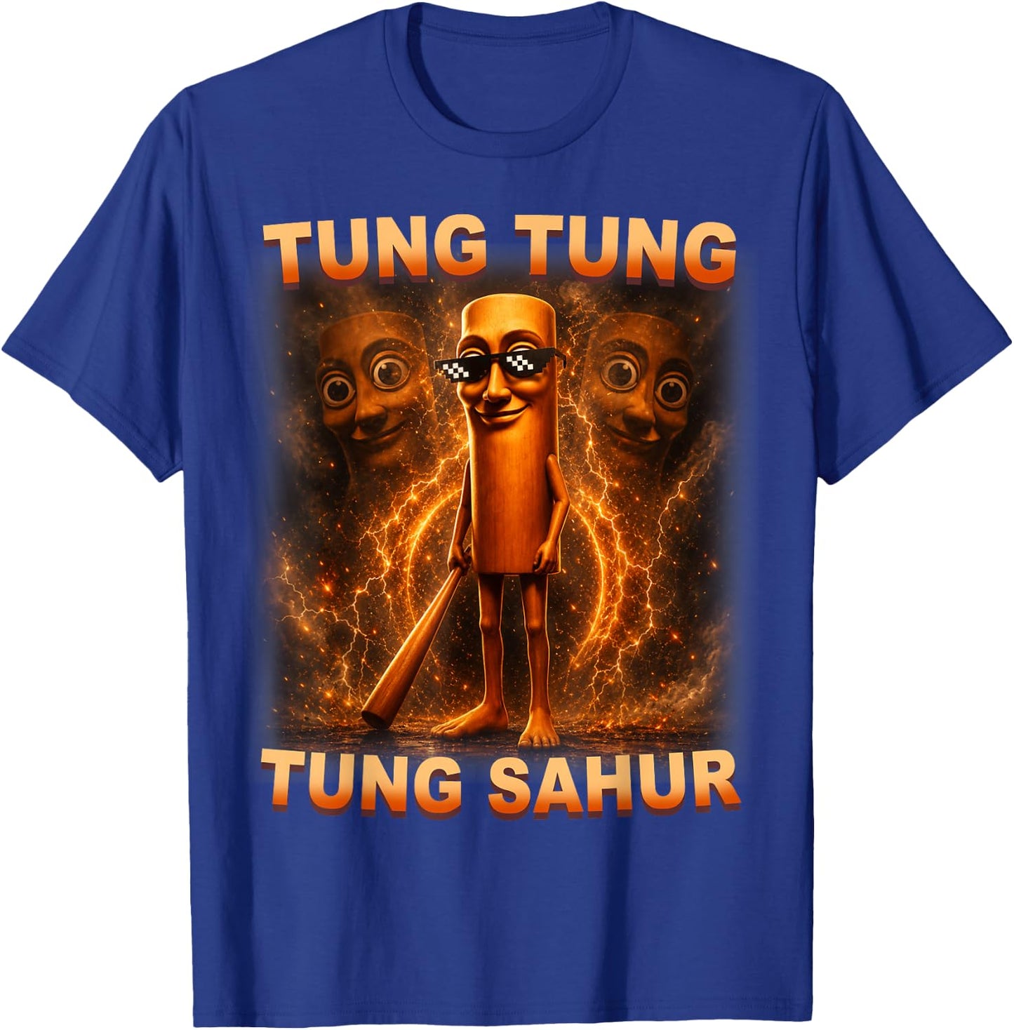 Tung Tung Tung Sahur is Calling Funny Italian Brainrot T-Shirt - T-Shirt | Royal