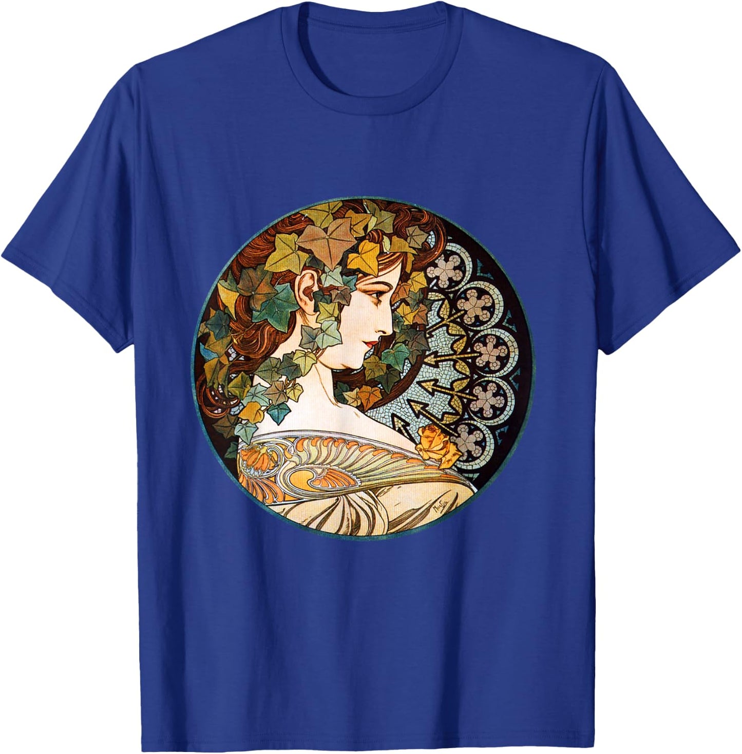 Vintage Green Ivy Goddess T-Shirt - T-Shirt | Royal
