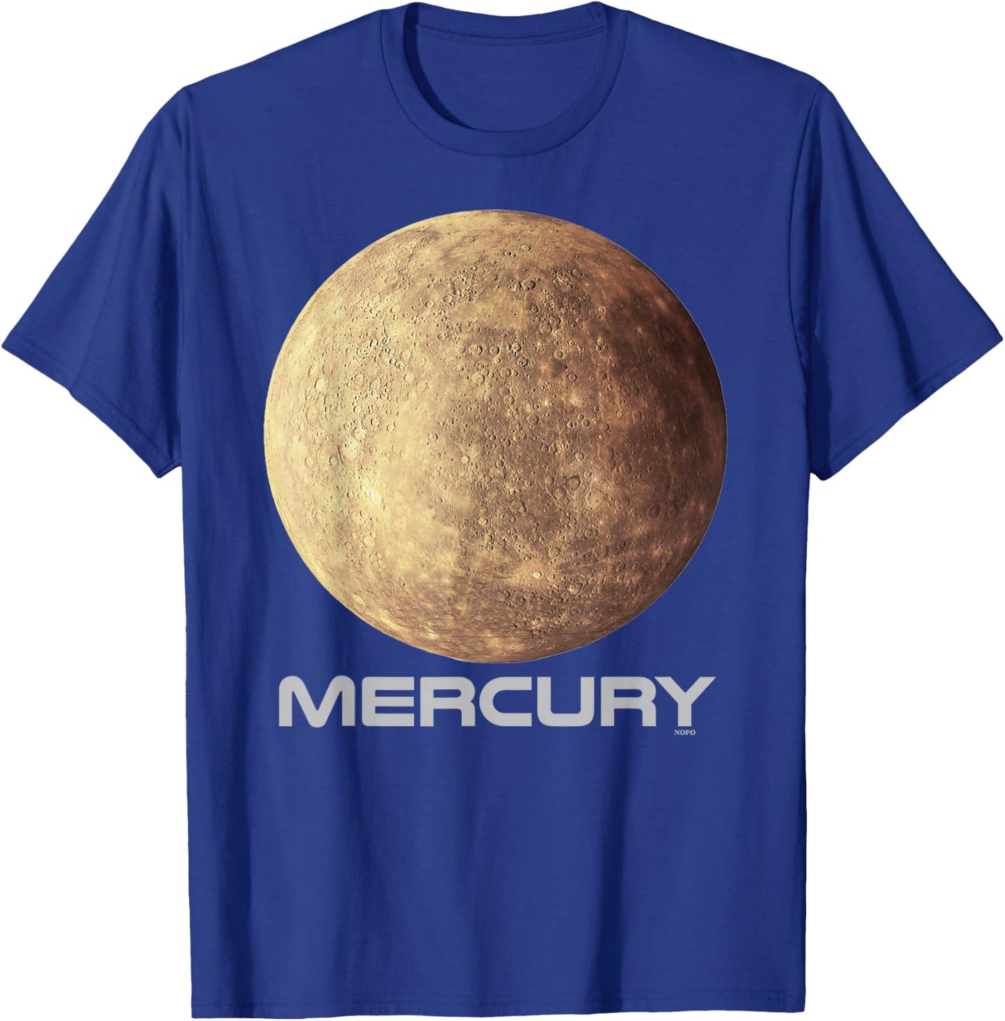 Mercury Shirt, Solar System Planet T-Shirt - T-Shirt | Royal